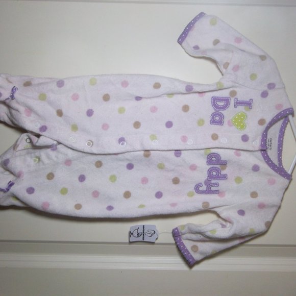 CARTER'S "I LOVE DADDY" FOOTIE - Picture 5 of 5